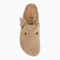 Ciabatte BIRKENSTOCK Boston Suede Leather sandcastle 5