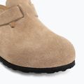 Ciabatte BIRKENSTOCK Boston Suede Leather sandcastle 7