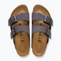Ciabatte BIRKENSTOCK Arizona BF Narrow velvet gray/black 3