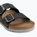 Ciabatte BIRKENSTOCK Arizona Birko-Flor black/light gray 7