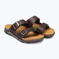 Ciabatte da uomo BIRKENSTOCK Arizona Crosstown Oiled Leather Regular habana/black 3