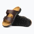 Ciabatte da uomo BIRKENSTOCK Arizona Crosstown Oiled Leather Regular habana/black 5