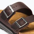 Ciabatte da uomo BIRKENSTOCK Arizona Crosstown Oiled Leather Regular habana/black 6