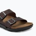 Ciabatte da uomo BIRKENSTOCK Arizona Crosstown Oiled Leather Regular habana/black 7