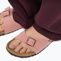 Infradito da donna BIRKENSTOCK Madrid Birkibuc Narrow rosa argilla 8