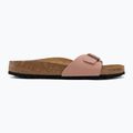 Infradito da donna BIRKENSTOCK Madrid Birkibuc Narrow rosa argilla 2