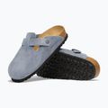 Ciabatte BIRKENSTOCK Boston Suede Leather stone blue 5