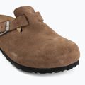 Ciabatte BIRKENSTOCK Boston Suede Leather dark tea 7