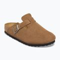 Ciabatte BIRKENSTOCK Boston Suede Leather dark tea