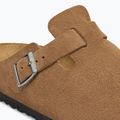 Ciabatte BIRKENSTOCK Boston Suede Leather dark tea 6