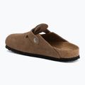 Ciabatte BIRKENSTOCK Boston Suede Leather dark tea 3