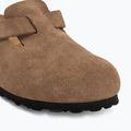 Ciabatte BIRKENSTOCK Boston Suede Leather dark tea 7