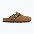 Ciabatte BIRKENSTOCK Boston Suede Leather dark tea 2