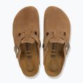 Ciabatte BIRKENSTOCK Boston Suede Leather dark tea 4
