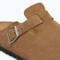 Ciabatte BIRKENSTOCK Boston Suede Leather dark tea 6