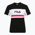 Maglietta da donna FILA Lishui  black/bright white 5