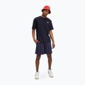 Maglietta da uomo FILA Lobito Pinstriped black iris/two color stiped 2