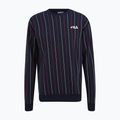 Felpa da uomo FILA Lobito Pinstriped Crew nero iris/ felpa bicolore stiped 5