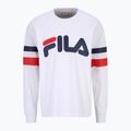 Felpa da uomo FILA Luohe Oversized Crew bianco brillante 5