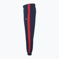 Pantaloni FILA Latimer Track da uomo, nero iris/rosso scuro 3