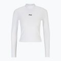 FILA Linnuse Cropped Turtle Neck donna manica lunga bianco brillante