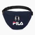 FILA Fortaleza piccola borsa street waist grande logo nero iris