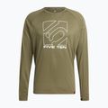 Maglia a manica lunga adidas FIVE TEN Long Sleeve Uomo ciclismo strata oliva 7