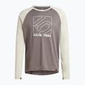 Maglia adidas FIVE TEN a manica lunga da ciclismo uomo, grigio antracite/putty 7
