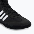 Scarpe da lotta uomo adidas Combat Speed 4 core black/footwear white 7