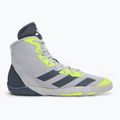 Uomo adidas Adizero squadra grigio chiaro / squadra onix / squadra sollar giallo 2 scarpe da boxe 2