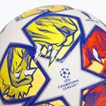 Adidas UCL concorrenza 23/24 bianco / blu / flash arancione calcio dimensioni 4 4