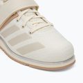 Scarpe da sollevamento pesi adidas Powerlift 5 bianco sporco 7
