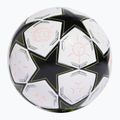 Pallone da calcio adidas UCL Finale League Football Box 24/25 bianco / nero / platino metallico / squadra giallo solare dimensioni 4 3