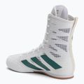 adidas Box Hog 4 nuvola bianca / verde chiaro / nucleo nero scarpe da boxe 3