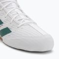 adidas Box Hog 4 nuvola bianca / verde chiaro / nucleo nero scarpe da boxe 7