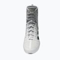adidas Box Hog 4 nuvola bianca / verde chiaro / nucleo nero scarpe da boxe 5
