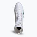 adidas Box Hog 4 nuvola bianca / verde chiaro / nucleo nero scarpe da boxe 6