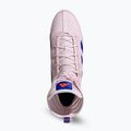Scarpe da boxe adidas Box Hog 4 quasi rosa/blu chiaro/arancio d'impatto 7