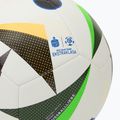 Pallone da calcio adidas Ekstraklasa formazione calcio bianco / nero / blu bagliore dimensioni 4 3