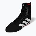 adidas Box Hog 4 nucleo nero / nuvola bianca / rubino puro scarpe da boxe 2