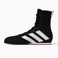 adidas Box Hog 4 nucleo nero / nuvola bianca / rubino puro scarpe da boxe 4