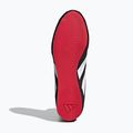 adidas Box Hog 4 nucleo nero / nuvola bianca / rubino puro scarpe da boxe 8