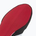 adidas Box Hog 4 nucleo nero / nuvola bianca / rubino puro scarpe da boxe 10