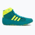 Scarpe da wrestling per bambini adidas Havoc purple team/lucid lemon/signal cyan 2