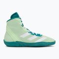 Scarpe da boxe adidas Adizero semi green spark/purple team 2