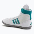 Scarpe da boxe adidas Combat Speed.4 calzature white/purple team/grey three 3