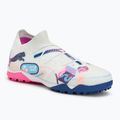 PUMA Future 7 Match Vol. Up TT scarpe da calcio bianco/blu/rosa velenosa/melone frizzante/bluemazing