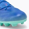 PUMA Future 7 Match FG/AG Jr scarpe da calcio bambino bluemazing/puma bianco/elettrico peppermint 7