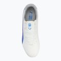 PUMA King Match MxSG scarpe da calcio uomo puma bianco/bluemazing/grigio chiaro/tramonto 5