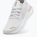 Scarpe da corsa donna PUMA Softride Symmetry Fuzion Feather grigio/mauve mist/rose gold 5